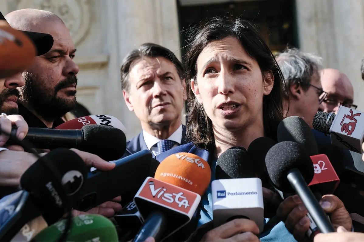 Schlein e Conte , LAPRESSE
