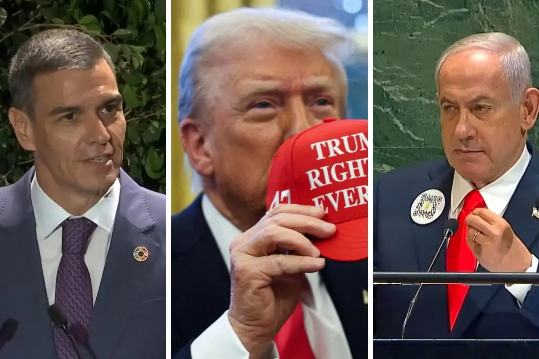 Sanchez, Trump e Netanyahu