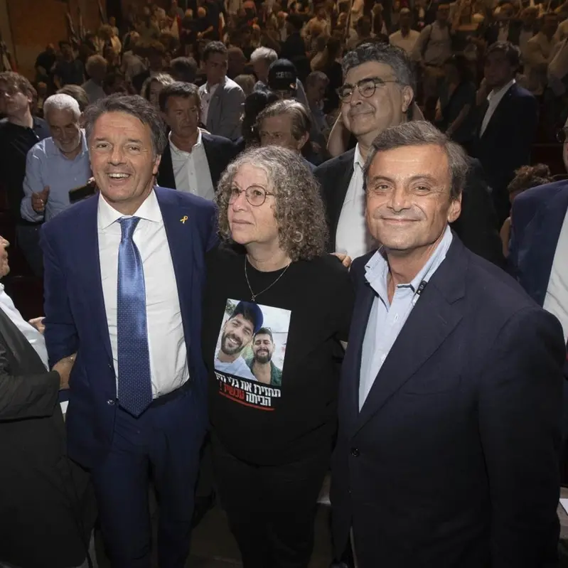 Renzi e Calenda: «Due popoli, due Stati. Ma Netanyahu si fermi»