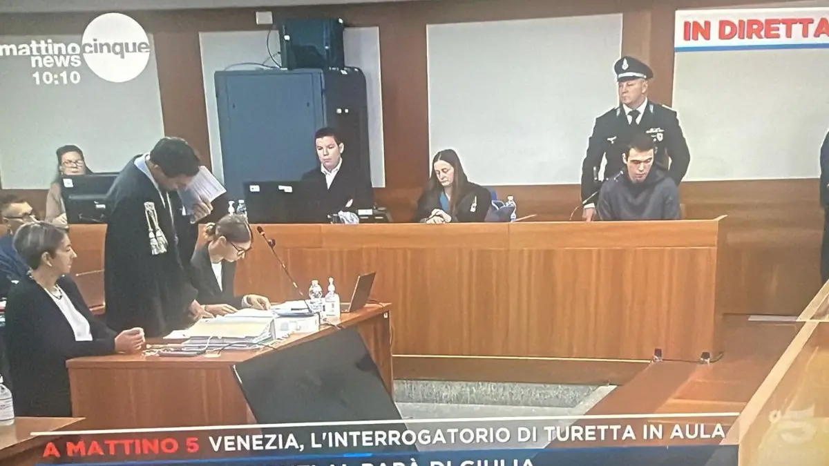 Il processo contro Turetta in diretta tv: «Volevo rapire Giulia e farle del male»