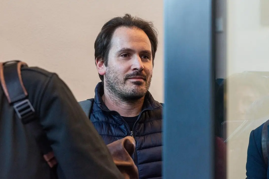 Caso Garlasco Andrea Sempio a Roma per esami di genetica presso la clinica Genomica , LAPRESSE