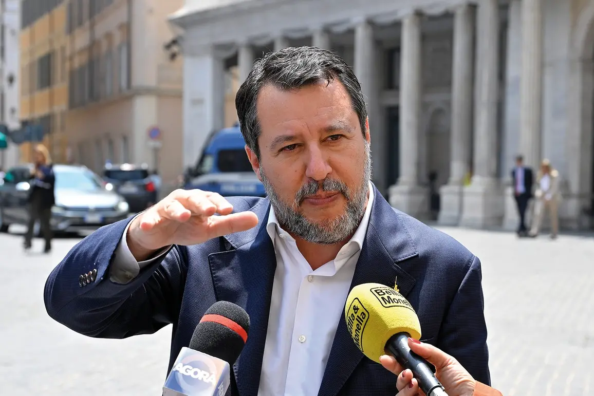 MATTEO SALVINI POLITICO , IMAGOECONOMICA