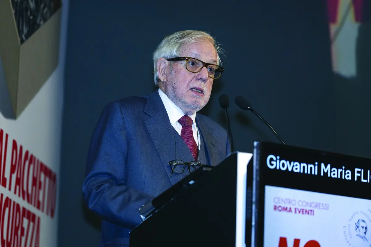 GIOVANNI MARIA FLICK - GIA\\' PRESIDENTE EMERITO CORTE COSTITUZIONALE , IMAGOECONOMICA