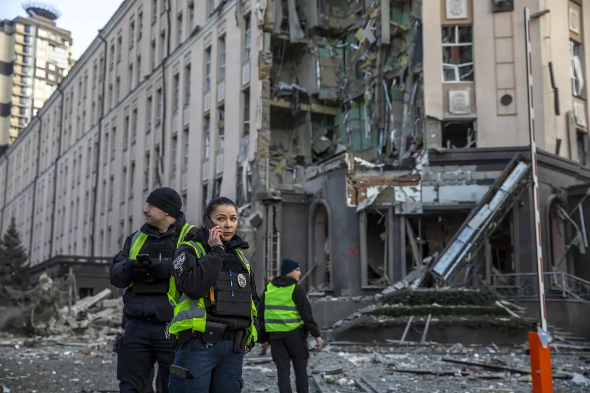 Attacco russo su Kiev , IMAGOECONOMICA