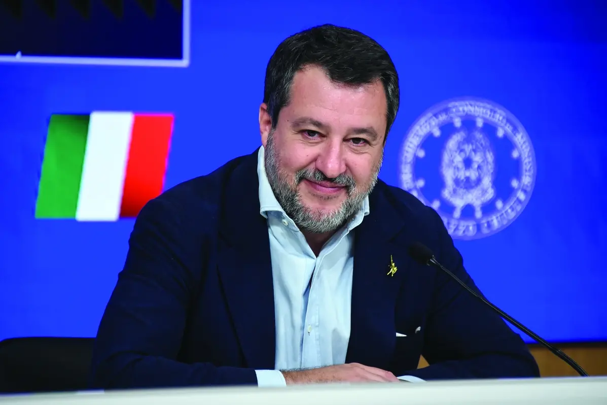 MATTEO SALVINI MINISTRO INFRASTRUTTURE , IMAGOECONOMICA