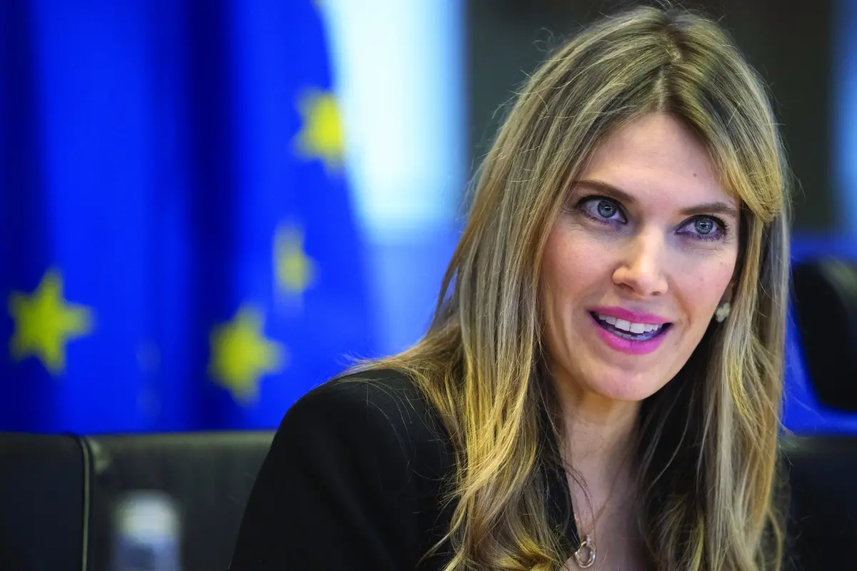 EVA KAILI VICE PRESIDENTE PARLAMENTO EUROPEO , IMAGOECONOMICA