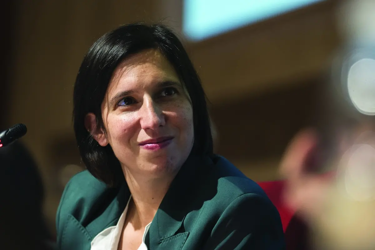 ELLY SCHLEIN, SEGRETARIA NAZIONALE DEL PARTITO DEMOCRATICO , IMAGOECONOMICA