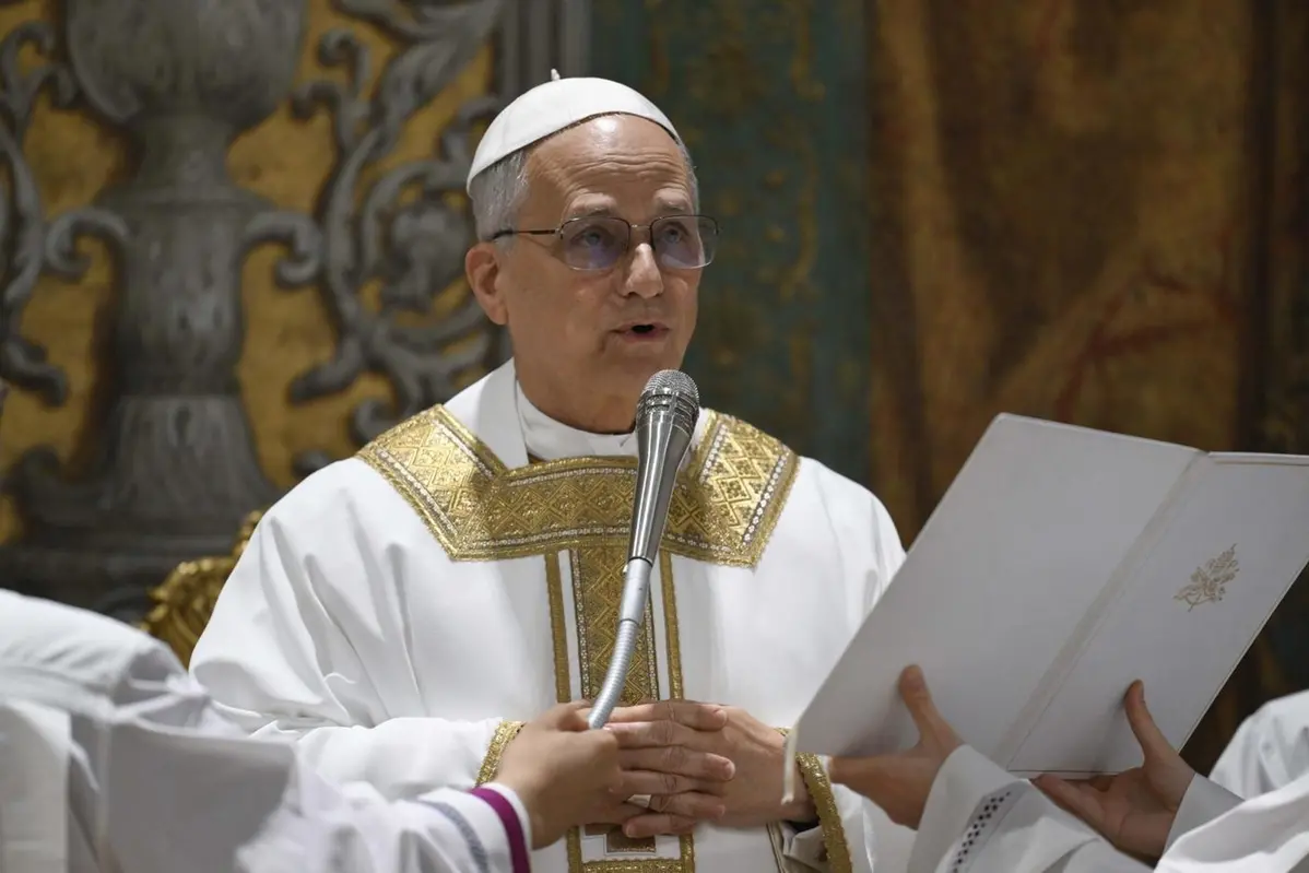 Santa Messa pro Ecclesia celebrata dal Romano Pontefice Leone XIV con i Cardinali , UFFICIO STAMPA