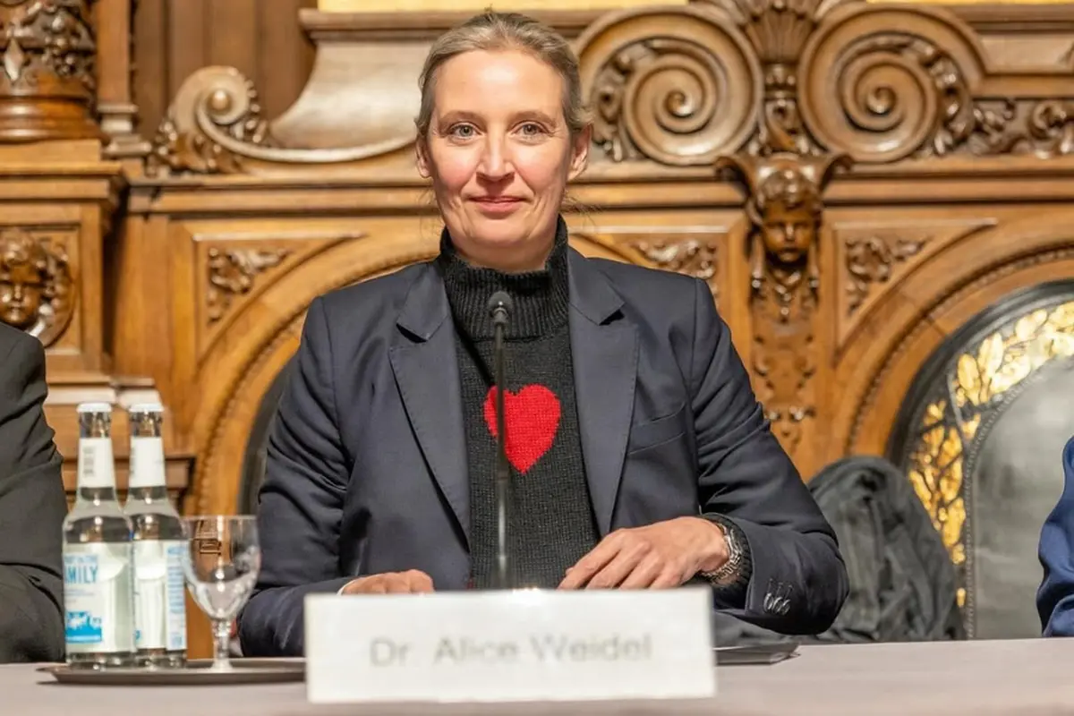 ALICE WEIDEL POLITICA AFD CANDIDATA CANCELLIERA GERMANIA , IMAGOECONOMICA