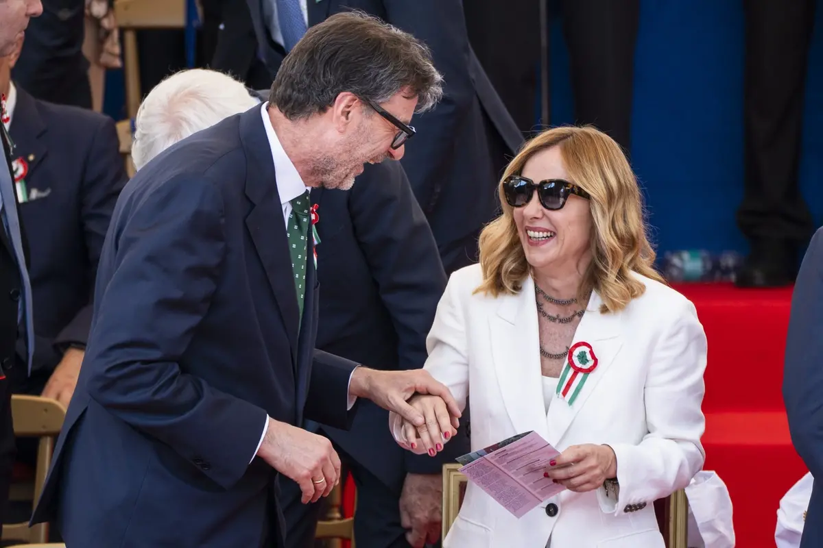 GIORGETTI E MELONI , IMAGOECONOMICA