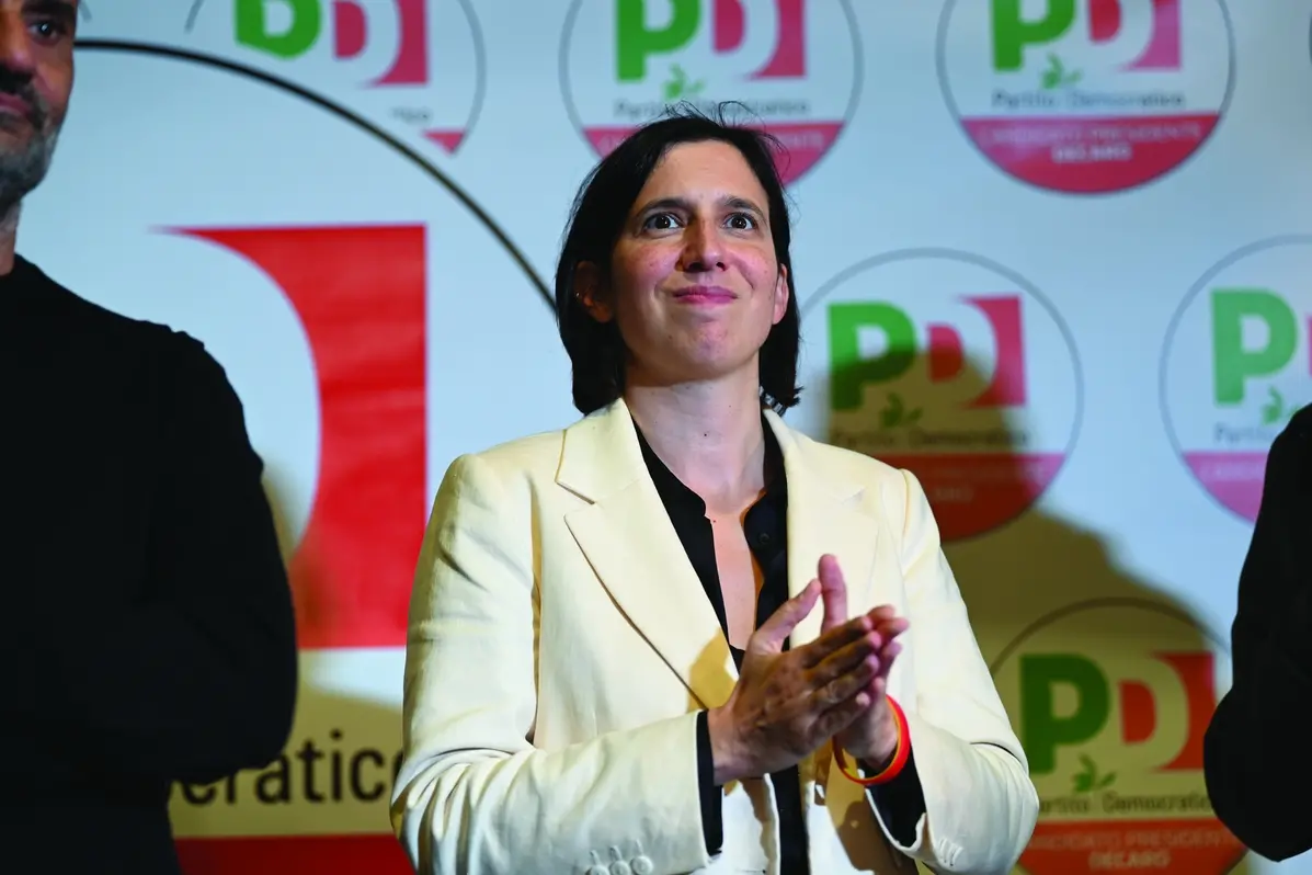 ELLY SCHLEIN SEGRETARIO DEL PD POLITICO , IMAGOECONOMICA