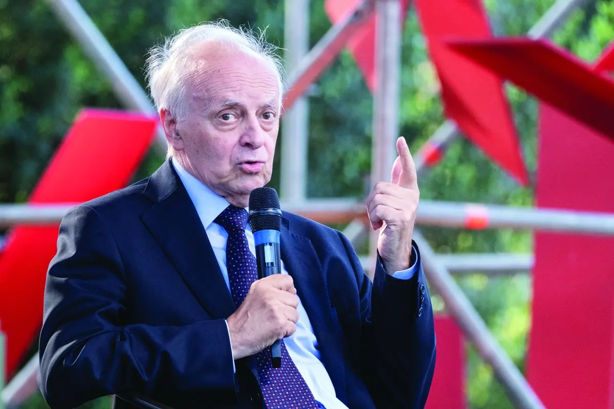 l\\u2019ex PM Piercamillo Davigo in occasione del dibattito alla festa de Il Fatto Quotidiano 2024 tenutasi a Roma, Venerd\\u00EC 06 Settembre 2024 (foto Mauro Scrobogna /LaPresse) former PM Piercamillo Davigo during the debate at the Il Fatto Quotidiano 2024 party held in Rome, Friday September, 06 2024 (Photo by Mauro Scrobogna / LaPresse) , LAPRESSE