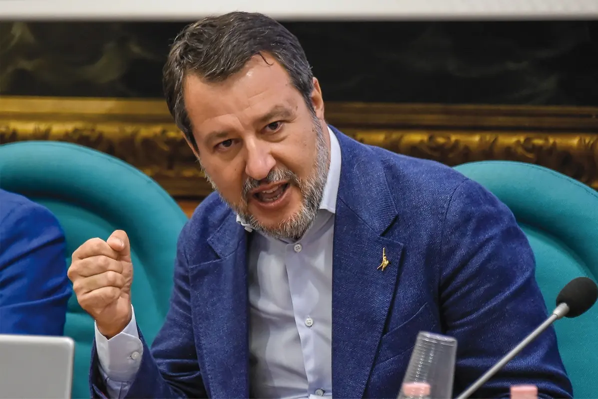 MATTEO SALVINI MINISTRO , IMAGOECONOMICA