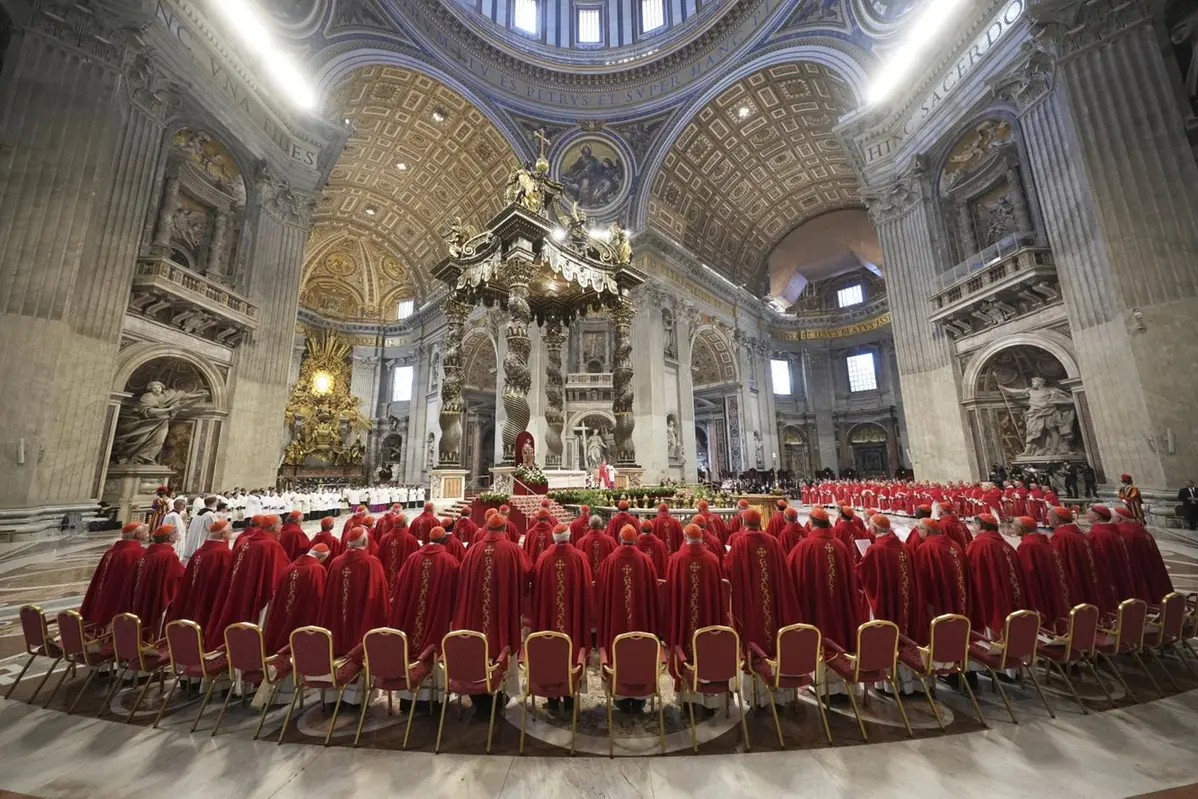 Congregazione di cardinali in vista del Conclave , AP