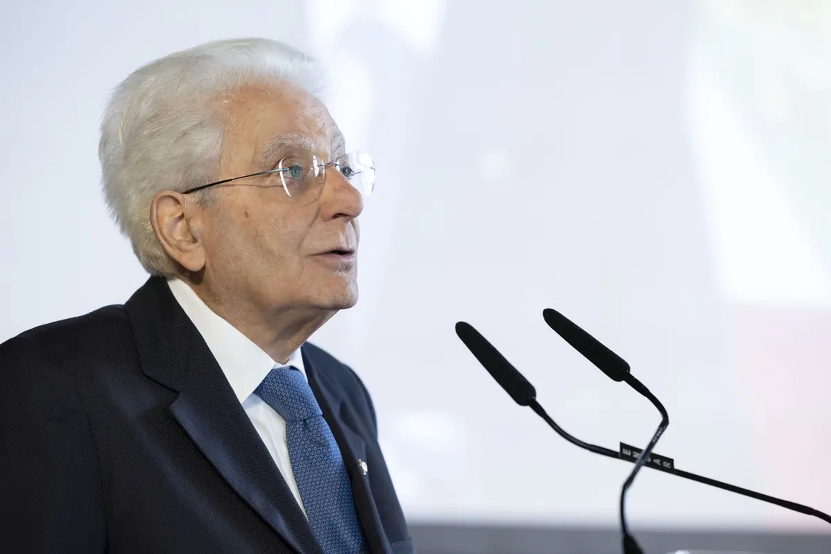 Il Presidente Sergio Mattarella in occasione del Festival delle Regioni e delle Province autonome (foto di Francesco Ammendola - Ufficio per la Stampa e la Comunicazione della Presidenza della Repubblica) Foto Ufficio stampa Quirinale/LaPresse 19 maggio 2025 Venezia (Italia) DISTRIBUTION FREE OF CHARGE - NOT FOR SALE , UFFICIO STAMPA