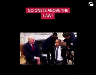Obama in manette nello Studio ovale: il video fake postato da Trump