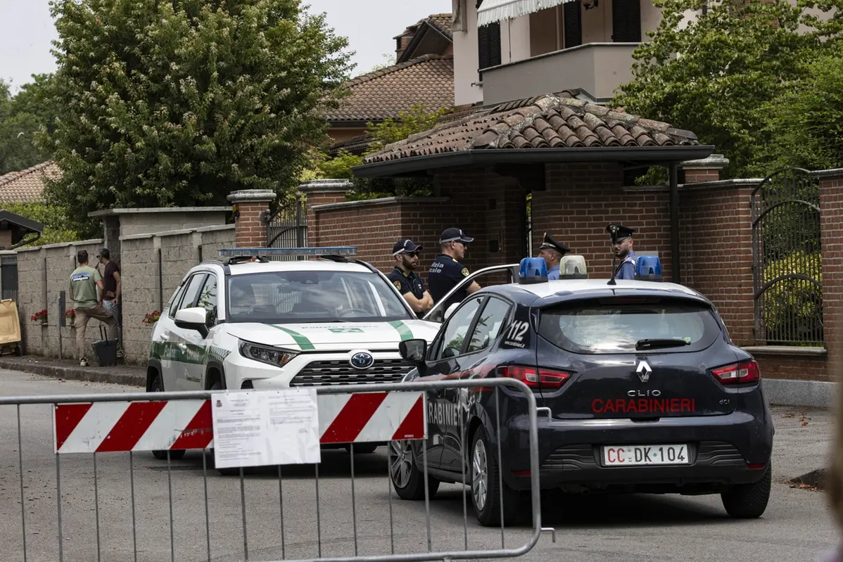 Rilievi e ricostruzioni 3D nell\\u2019abitazione della Famiglia Poggi Garlasco in via Pascoli , LAPRESSE