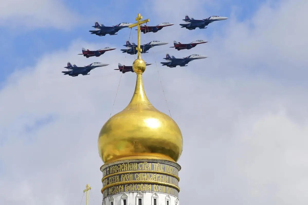 La parata militare per il Victory Day a Mosca , APN