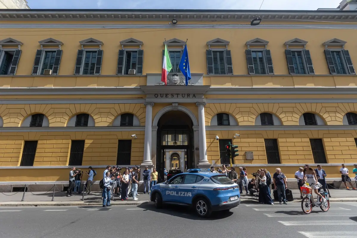 Incidente Probatorio in Questura per il caso dell\\u2019omicidio di Chiara Poggi Garlasco - Milano, Italia - Marted\\u00EC, 17 giugno 2025 (foto Stefano Porta / LaPresse) Evidentiary Incident at Police Headquarters for the murder case of Chiara Poggi Garlasco - Milan, Italy - Tuesday, 17 June 2025 (photo Stefano Porta / LaPresse) , LAPRESSE