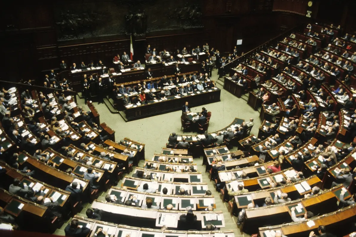 GOVERNO CIAMPI AULA CAMERA DEI DEPUTATI , IMAGOECONOMICA