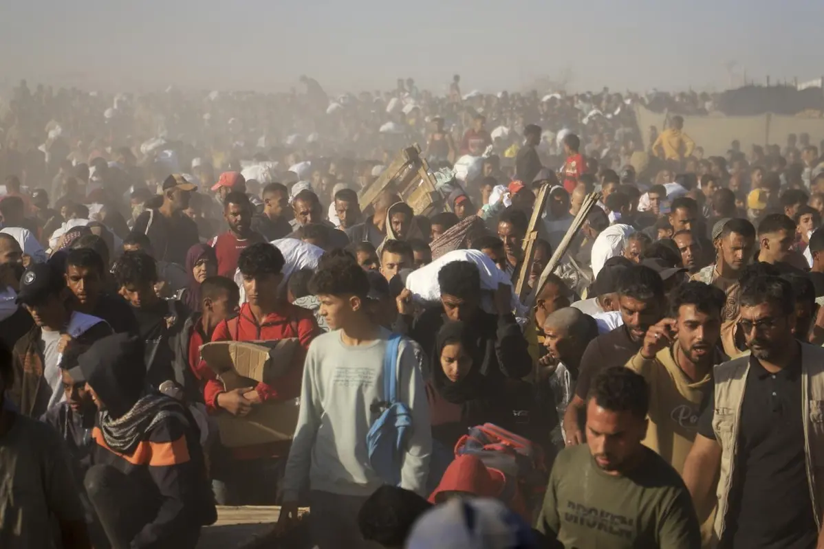 Emergenza cibo a Rafah in Palestina , APN