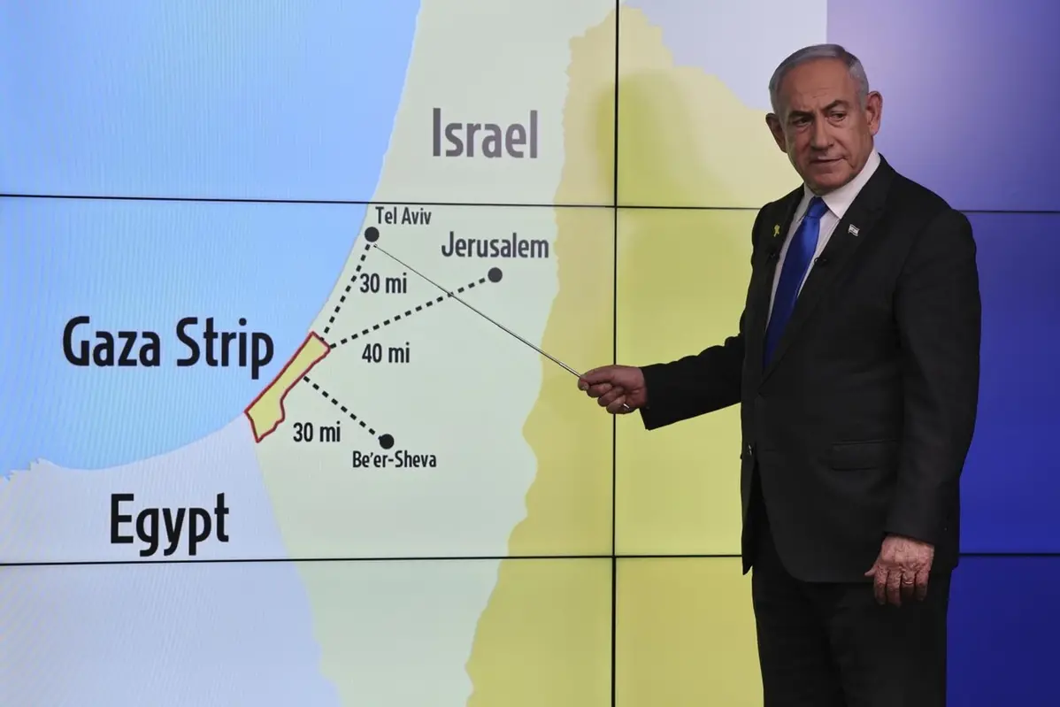 Israele Palestina, Benjamin Netanyahu in conferenza stampa a Gerusalemme