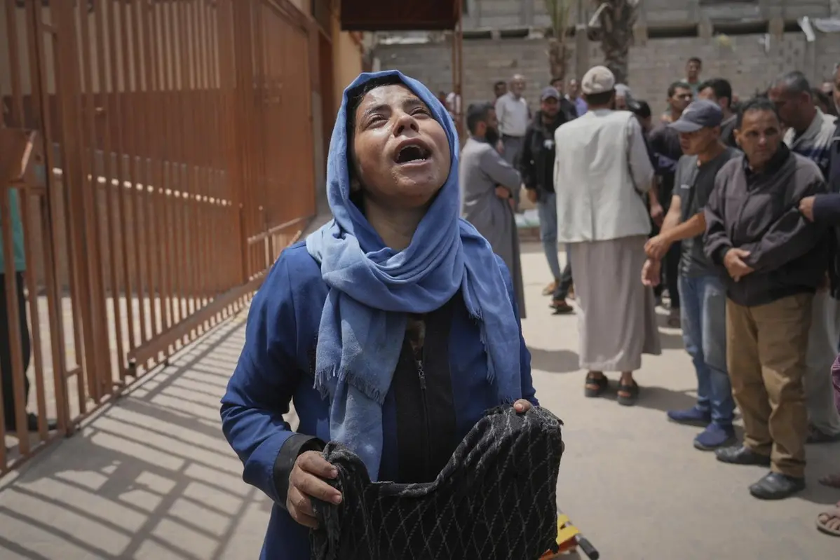 Attacco dell\\'esercito israeliano a Khan Younis , APN