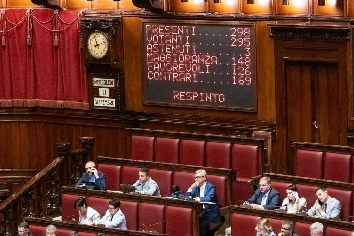 Votazione in Parlamento del Dl Sicurezza