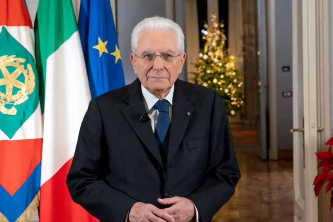 Il presidente della Repubblica Sergio Mattarella