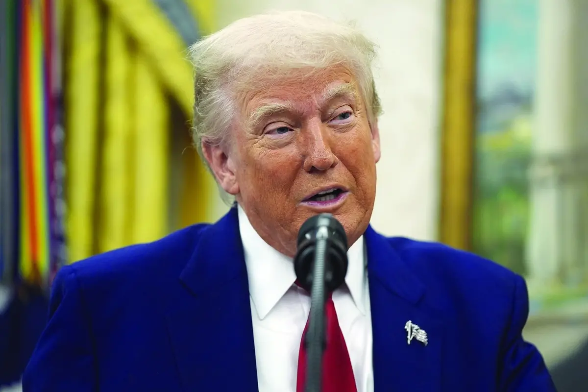 Il presidente Usa Donald Trump , APN